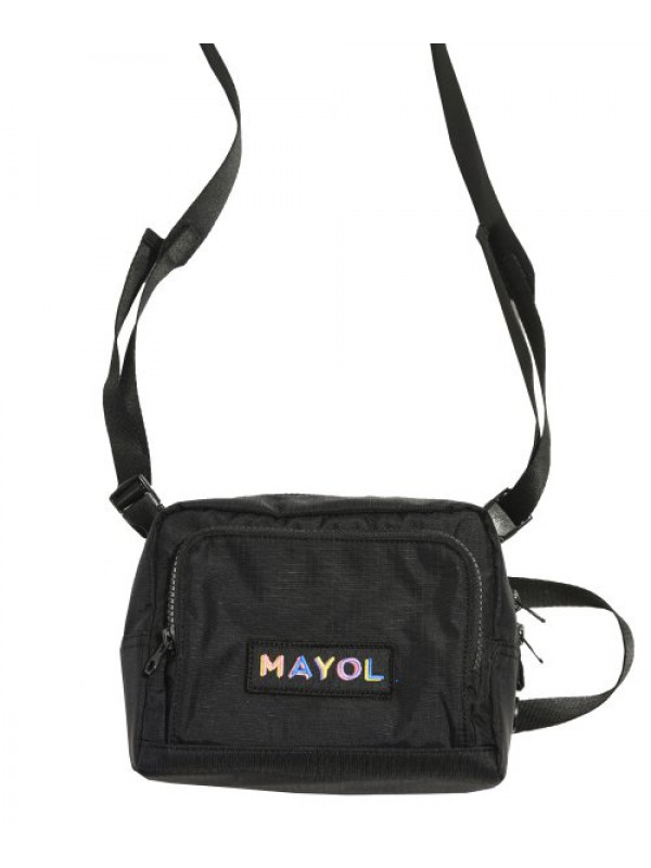 2 way pouch bag_black