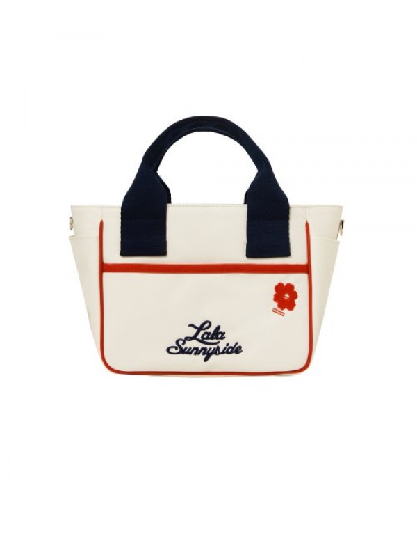 white tote golf bag