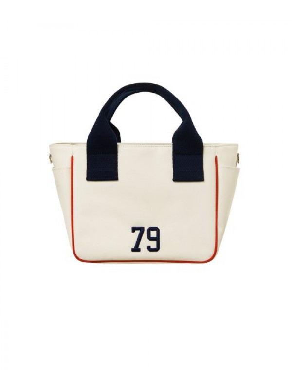 white tote golf bag