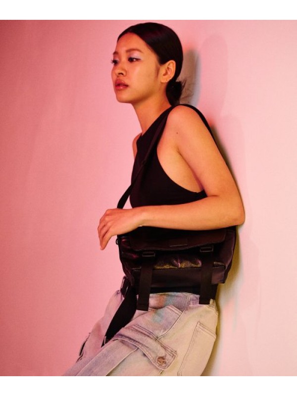 M MINI CROSS BAG - BLACK