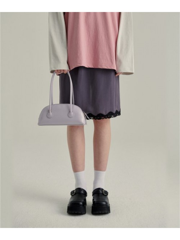 BESSETTE SHOULDER + STRAP - lilac crinkle