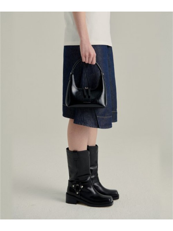 HOBO MINI + STRAP - black crinkle