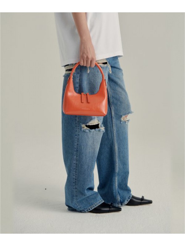 HOBO MINI + STRAP - tangerline crinkle