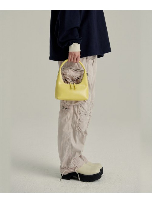 HOBO MINI + STRAP - lemon crinkle