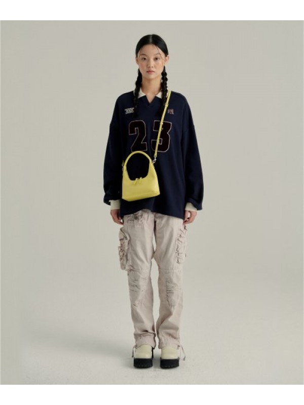 HOBO MINI + STRAP - lemon crinkle