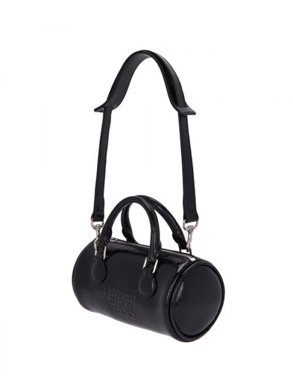 LOG BAG - black crinkle