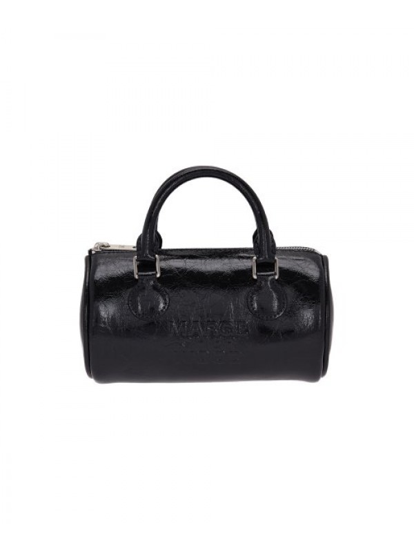 LOG BAG - black crinkle