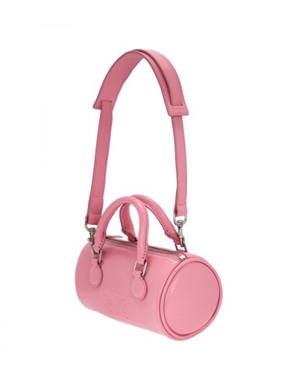 LOG BAG - candy pink crinkle