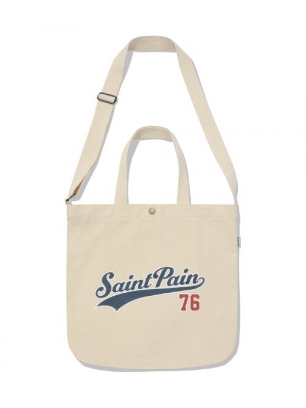 SP Team Logo 2WAY Eco Bag - Ivory