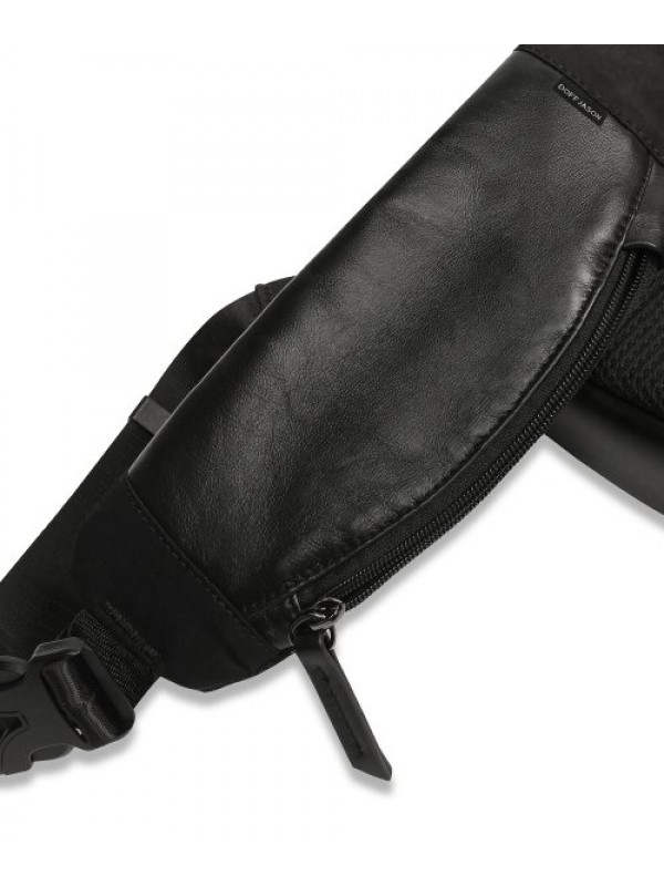 Lambskin Traveler Sling Bag BLACK