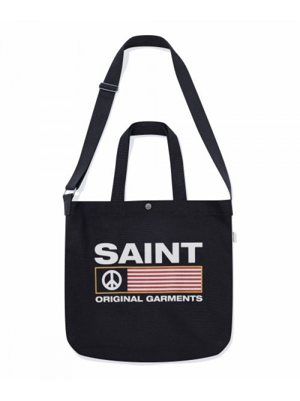 SP Peace Logo 2WAY Eco Bag - Navy