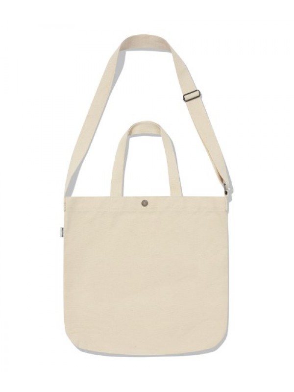 SP Peace Logo 2WAY Eco Bag - Ivory