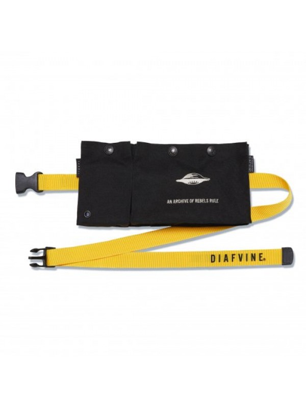 DV. LOT536 WAIST BELT / BAG -BLACK-