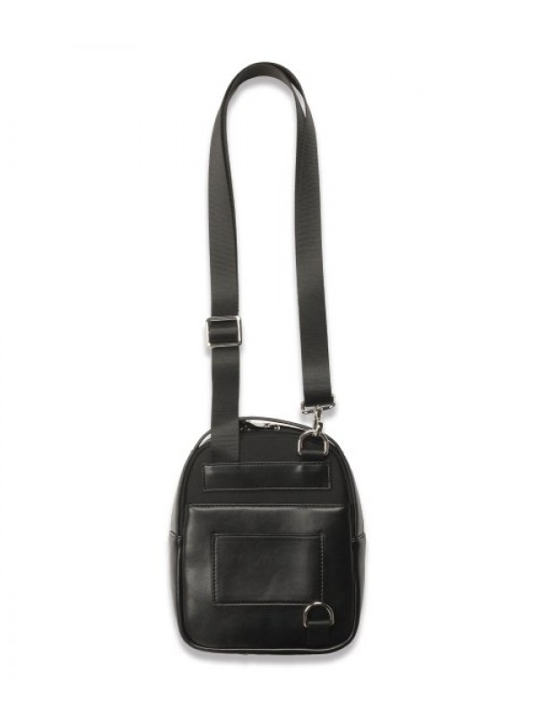 Traveler Nylon Mixed Leather Sacoche SAND