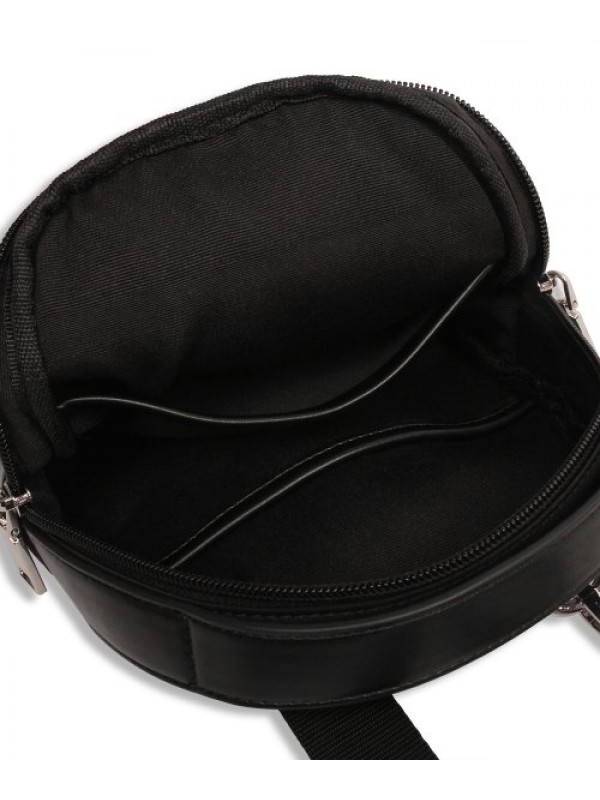 Traveler Nylon Mixed Leather Sacoche SAND