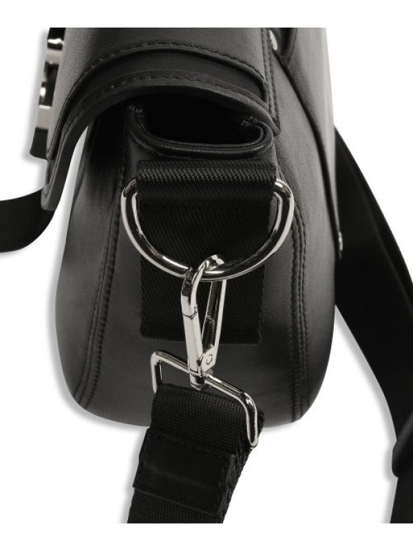 Cowhide Retro Half Moon Shoulder Bag